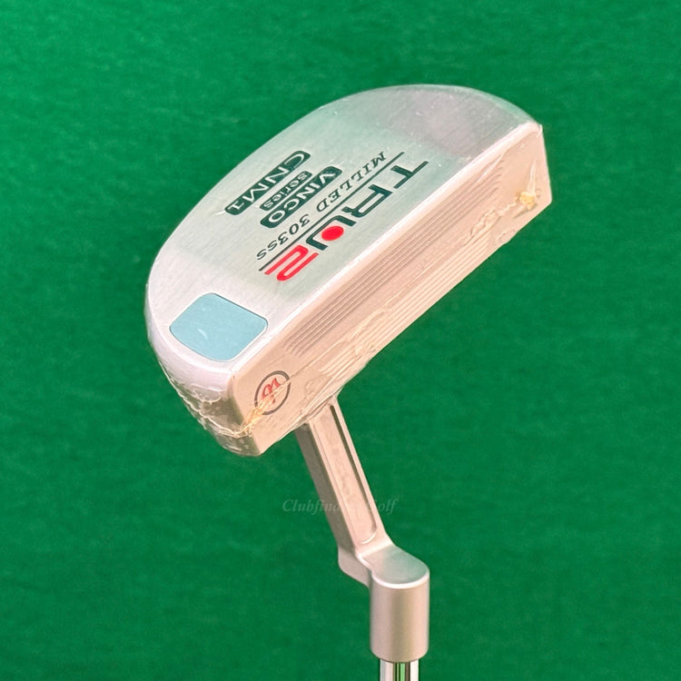 NEW TRU2 Vinco Series CSM1 Milled 303ss Forged 35" Plumbers-Neck Putter w/ HC