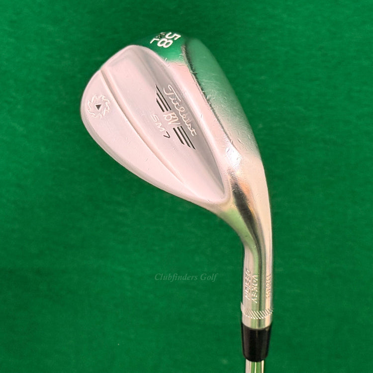 Titleist Vokey SM7 Tour Chrome 58-4L 58° Lob Wedge Vokey Design Steel Wedge Flex