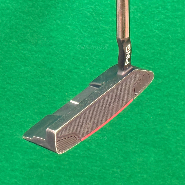 Ping 2021 Kushin 4 Black Dot 34.5" Flow-Neck Wide-Blade Putter w/Flat Cat