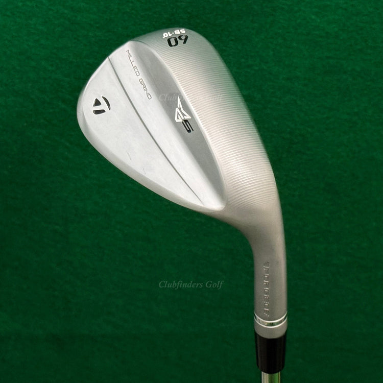 TaylorMade Milled Grind 5 MG5 Chrome 60-SB10 60° Lob Wedge DG 115 TI Wedge Flex
