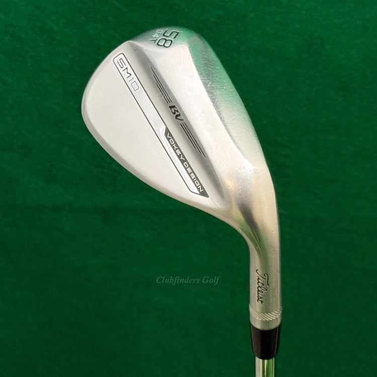 Titleist Vokey SM10 Tour Chrome 58-4T 58° Lob Wedge Vokey Design Wedge Flex