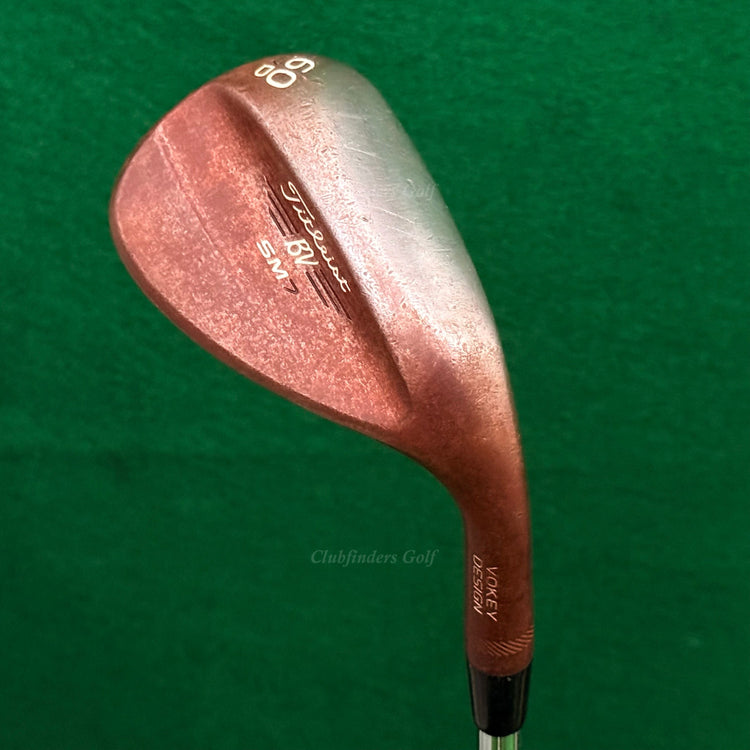 Titleist Vokey SM7 Raw 60-12D 60° Lob Wedge Project X Rifle 6.0 Steel Stiff