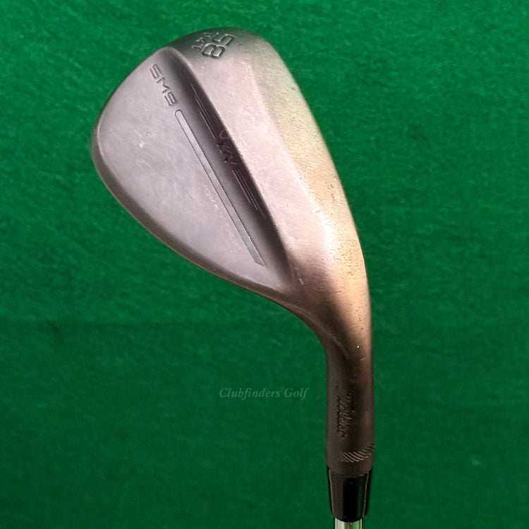 Titleist Vokey SM9 Jet Black 58-4T 58° Lob Wedge Vokey Design Steel Wedge Flex