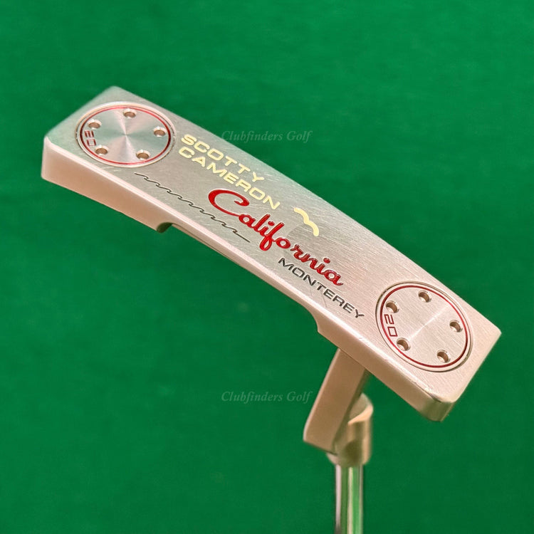 Scotty Cameron 2009 California Monterey Honey Dipped 33" Plumber's Putter w/HC