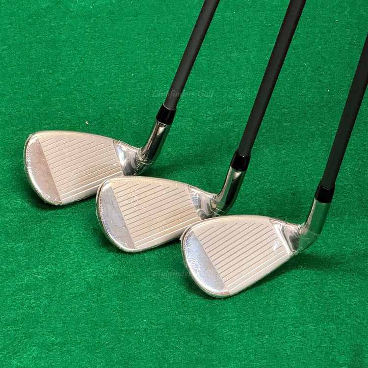 NEW Callaway Edge 5H, 6-PW,SW Iron Set Factory Edge 75G Graphite Regular w/HC