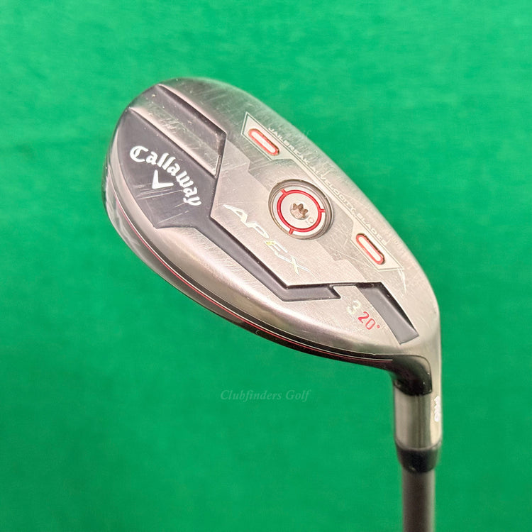 Callaway Apex Pro 2021 20° 3 Hybrid MMT Type-304SS HY 80-S Graphite Stiff w/HC