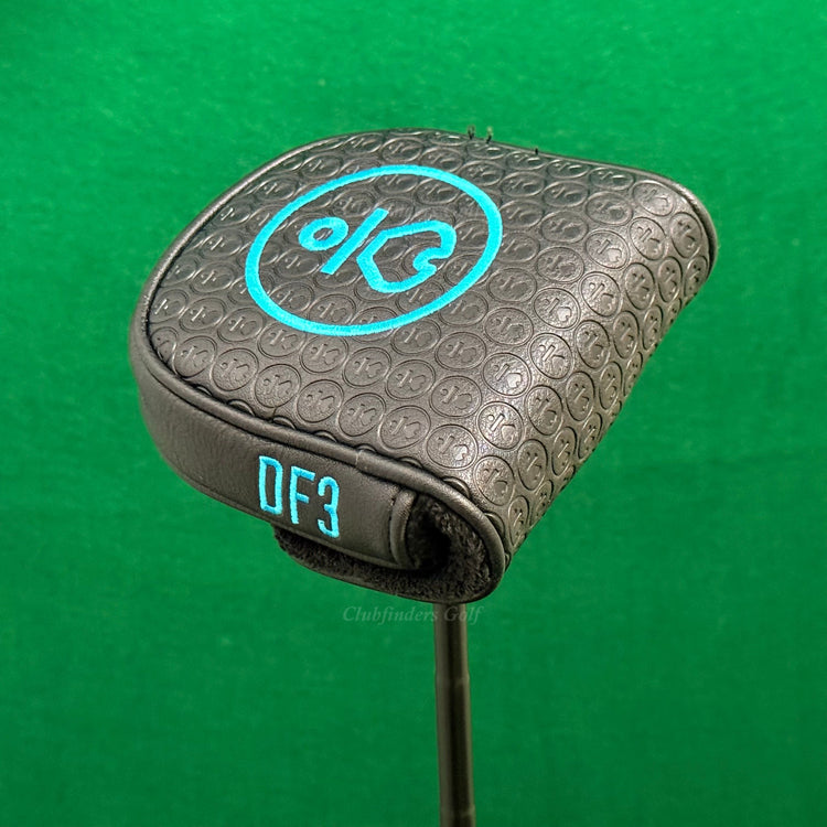 LAB Golf 2026 DF3i 35" Stainless Steel Insert Putter Matte Black Steel w/ HC