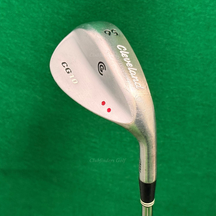 Cleveland CG10 CMM Chrome 56° Sand Wedge Dynamic Gold Steel Wedge Flex