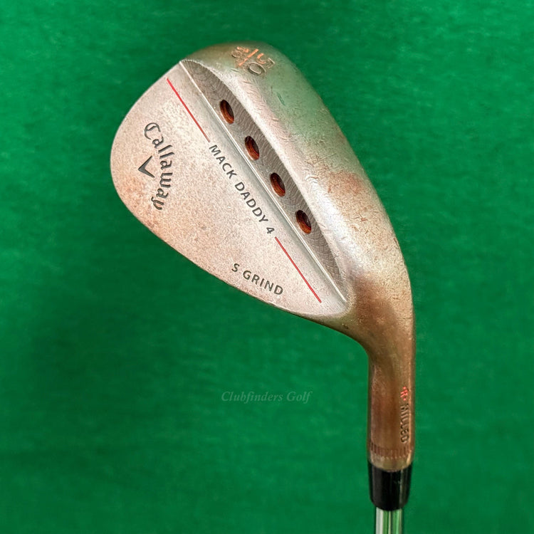 Callaway Mack Daddy 4 Raw 50-10S 50° Gap Wedge Vokey Design Steel Wedge Flex