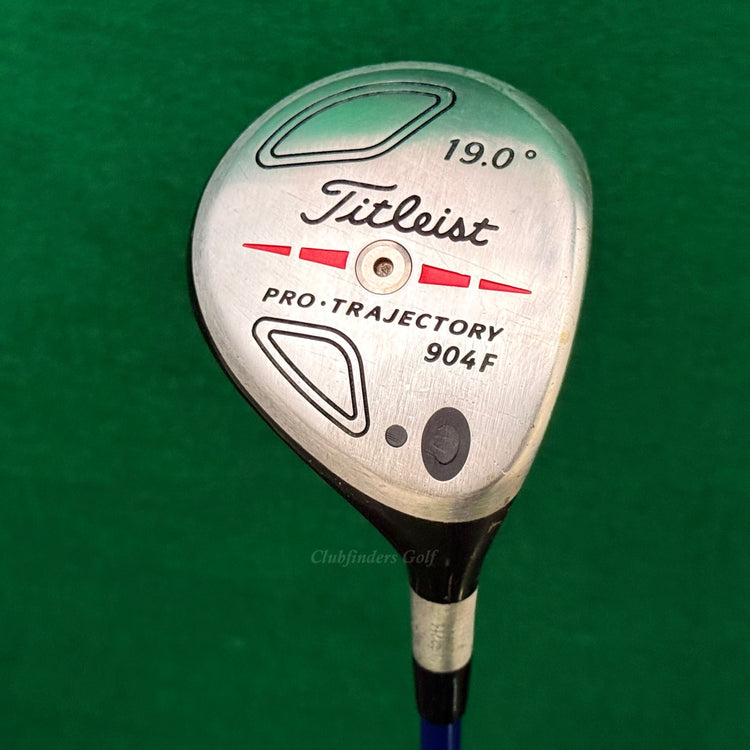 Titleist Pro Trajectory 904F 19° Fairway Wood Graphite Design YS-6 FW+ Stiff