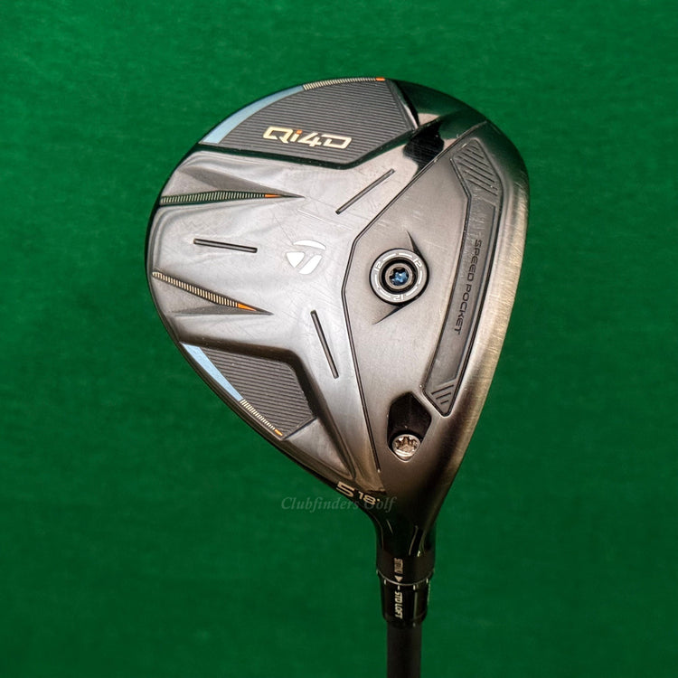TaylorMade Qi4D 18° Fairway 5 Wood Mitsubishi REAX 75-S Graphite Stiff