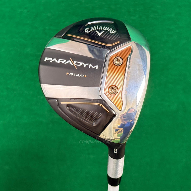 Callaway Paradym Star 22° Fairway Wood 7 Even Flow T-1100 6.0-S 85G Stiff