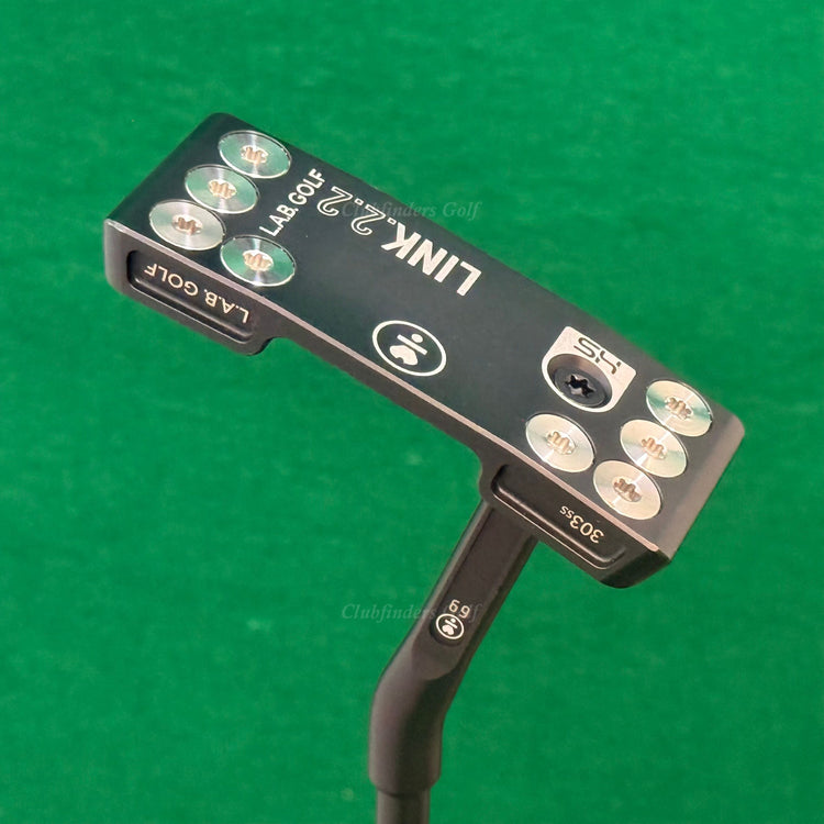 LAB Golf LINK.2.2 HS 2026 Milled 33.25" Putter 303ss w/ Super Stroke & HC