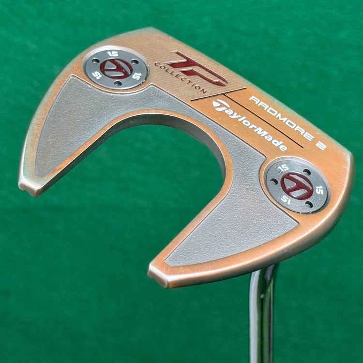 TaylorMade TP Collection Ardmore 2 Patina 35" SB Putter KBS W/ Super Stroke & HC