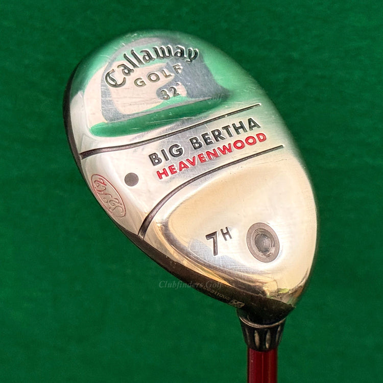 Callaway Big Bertha Heavenwood 32° 7 Hybrid Callaway RCH 75w Graphite Firm