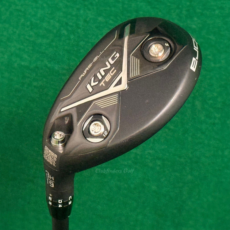 LH Cobra King TEC 19° 3 Hybrid KBS PG Hybrid 65-A Graphite Seniors