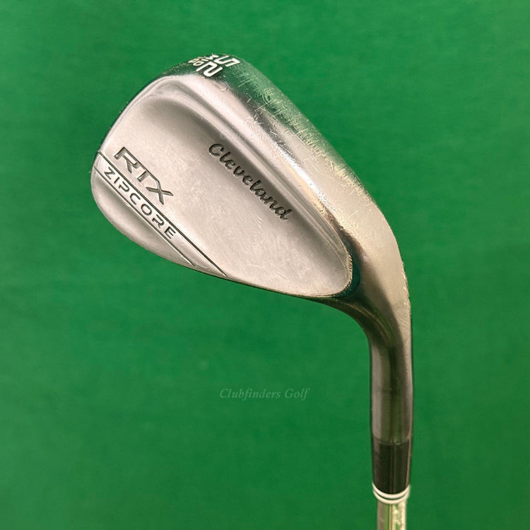 Cleveland RTX Zipcore Mid Black 52-10 52° Gap Wedge DG Spinner TI Wedge Flex