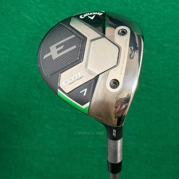 Callaway ELYTE Max Fast 22° Fairway Wood 7 Air Speeder 50-R Regular w/ HC