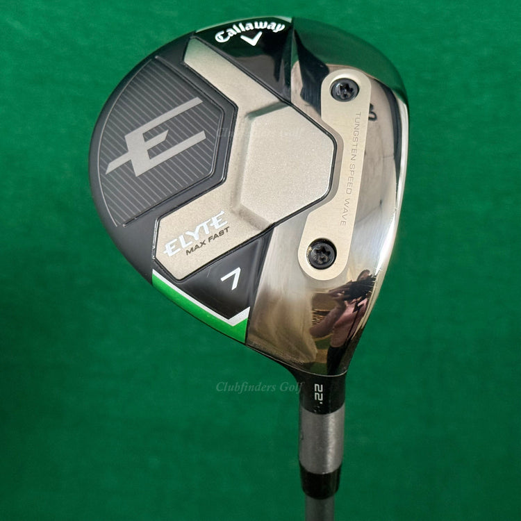 Callaway ELYTE Max Fast 22° Fairway 7 Wood Air Speeder 50-S Graphite Stiff w/HC