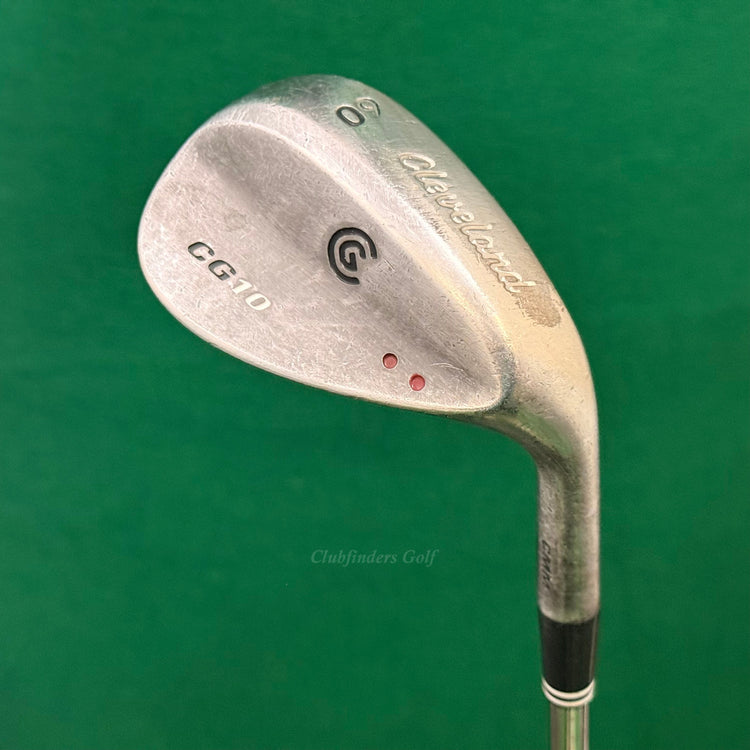 Cleveland CG10 CMM Black Pearl 60° Lob Wedge Dynamic Gold Steel Wedge Flex