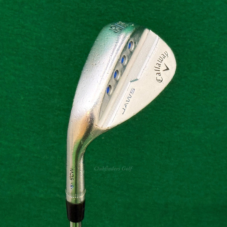 LH Callaway MD5 Jaws Chrome 56-10S 56° Sand Wedge DG S200 115 TI Stiff