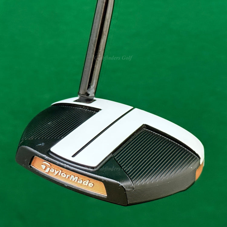 TaylorMade Spider FCG Copper/White Single-Bend 35" Putter w/Super Stroke & HC
