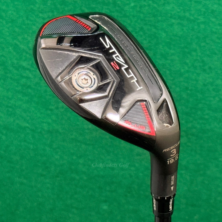 TaylorMade Stealth Plus+ 19.5° 3 Hybrid HZRDUS Black 6.0 80g Graphite Stiff w/HC