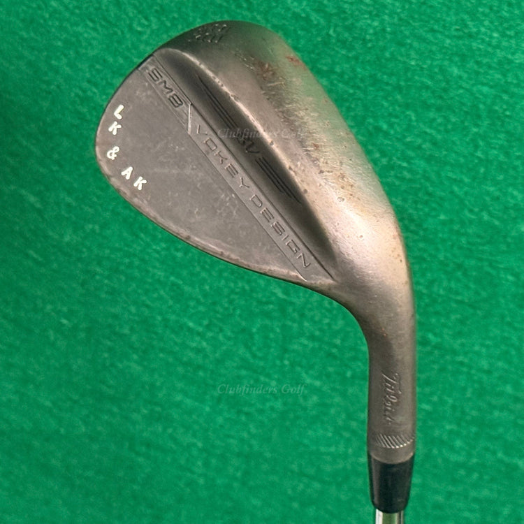 Titleist Vokey SM8 Jet Black 58-8M 58° Lob Wedge Stepped Steel Wedge Flex