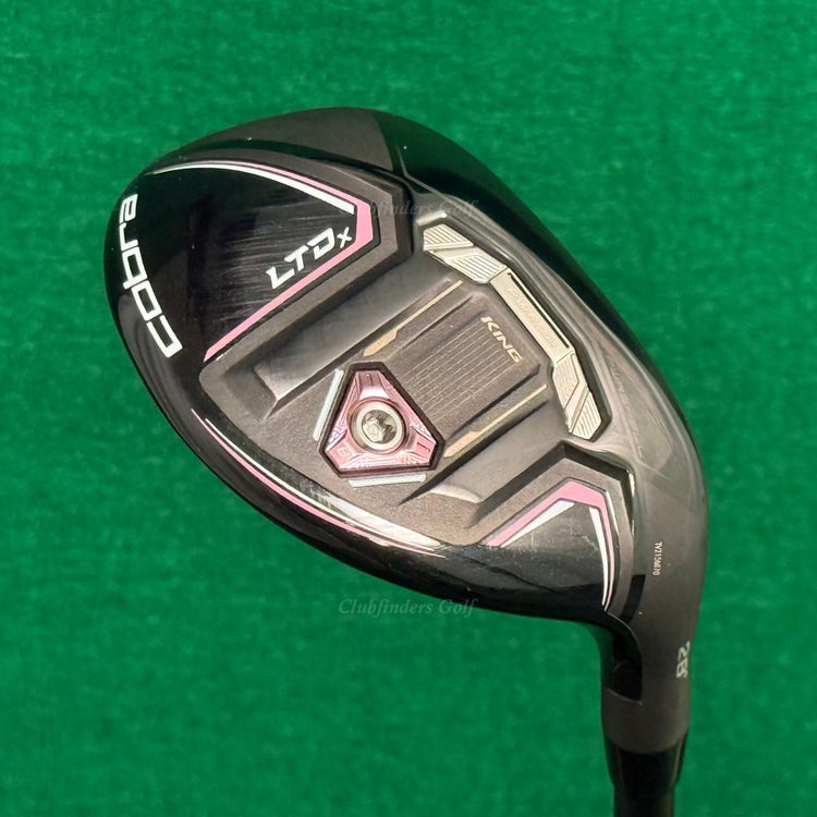 Lady Cobra LTDx 28° 6 Hybrid KBS Players Graphite Iron 55-L Graphite Ladies w/HC