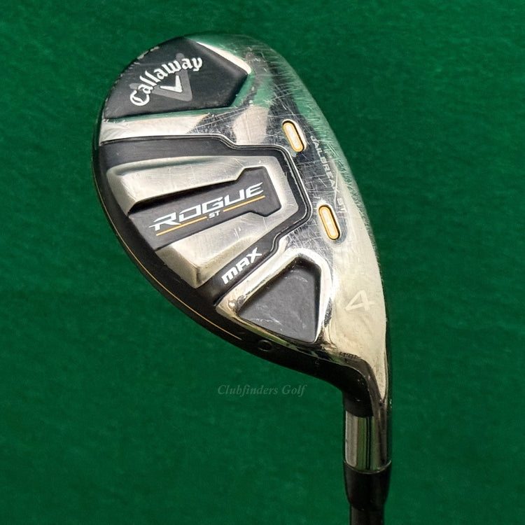 Callaway Rogue ST MAX 4 Hybrid Fujikura Atmos Orange 7-S Graphite Stiff
