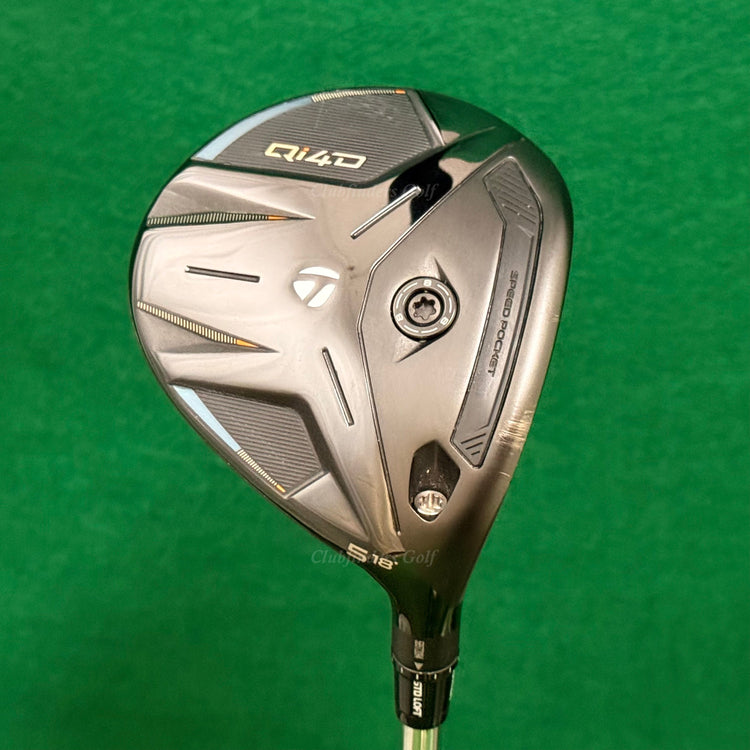 TaylorMade Qi4D 18° Fairway 5 Wood HZRDUS T1100 6.0 65g Graphite Stiff w/HC