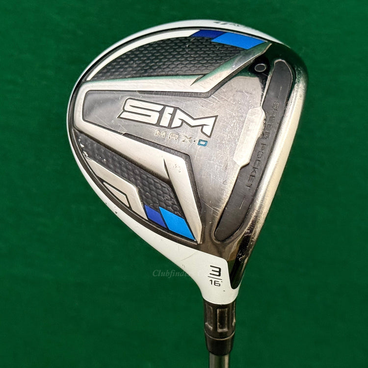 TaylorMade SIM MAX-D 16° Fairway 3 Wood HZRDUS T800 5.5 65g Graphite Regular