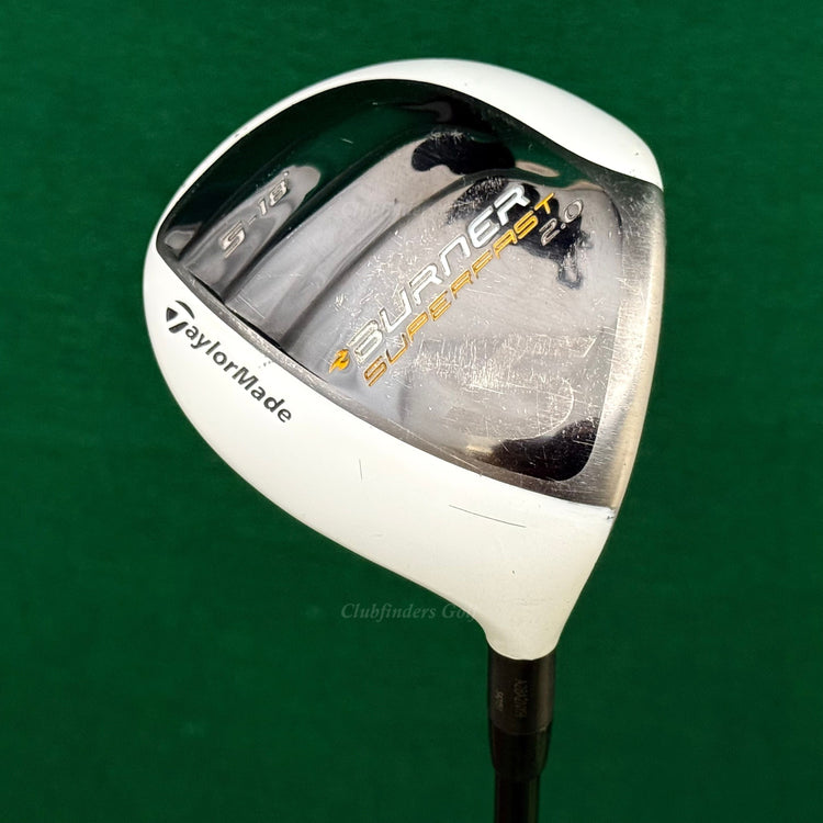 TaylorMade Burner Superfast 2.0 18° Fairway Wood 5 Aldila VooDoo RNV7 Regular