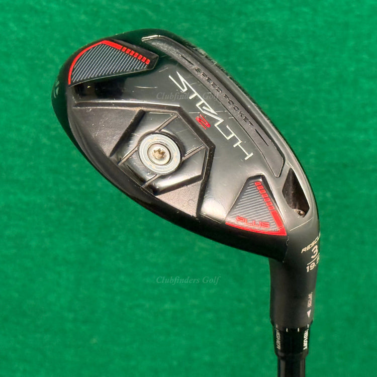 TayorMade Stealth 2 Plus Rescue 19.5° 3 HZRDUS Smoke RDX 6.0 Stiff w/ HC