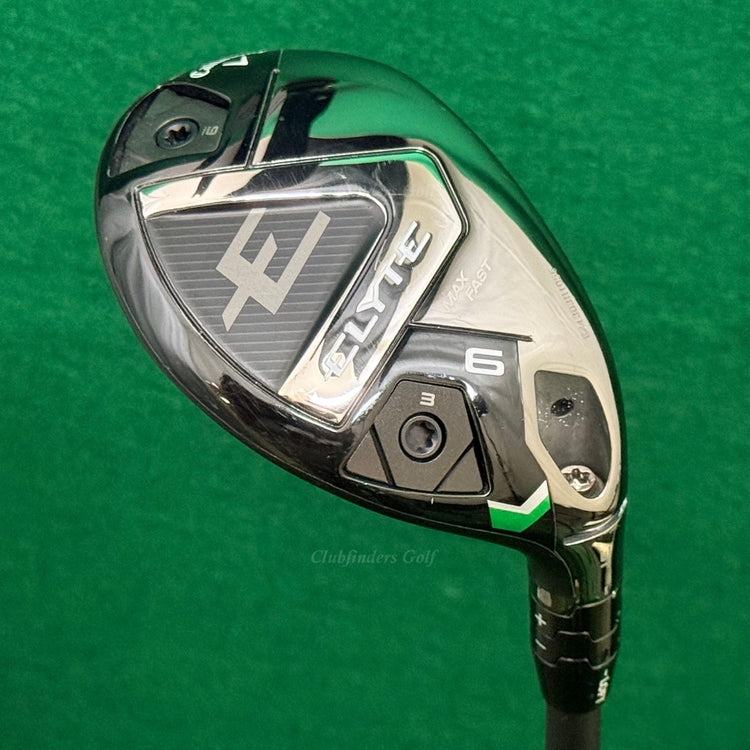 Callaway ELYTE Max Fast 31° 6 Hybrid Kai'li Blue HY 85-S Graphite Stiff w/HC