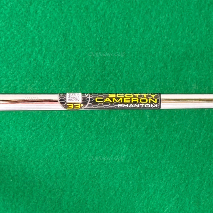 Scotty Cameron '24 Phantom 9.5 33" I-Beam Jet Mallet Putter w/Super Stroke & HC
