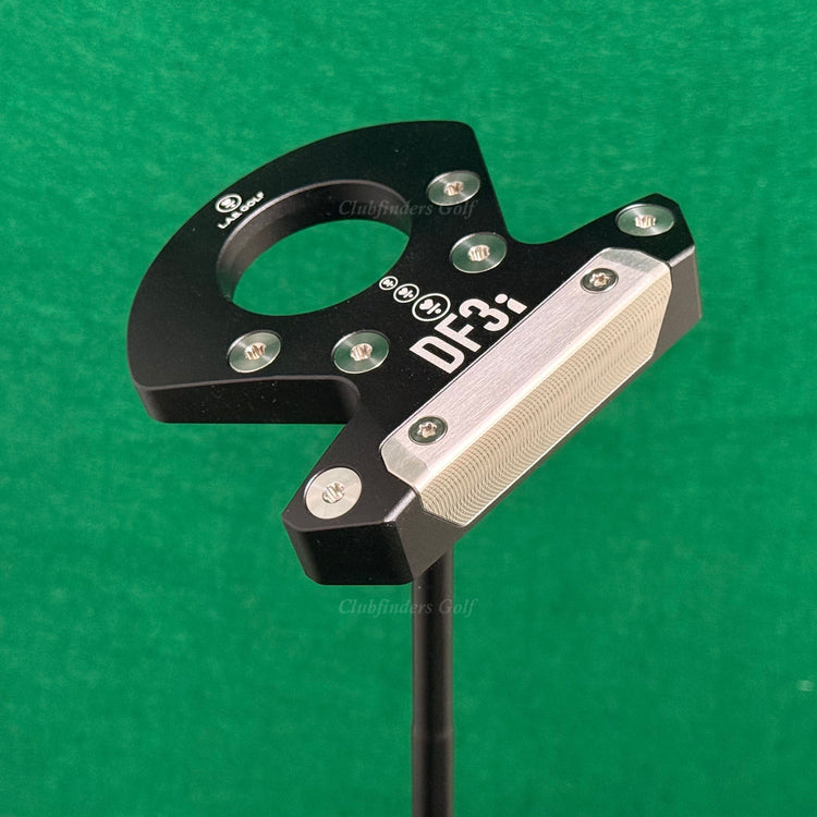 NEW! LAB Golf 2026 DF3i 35" Stainless Steel Insert Putter Matte Black Steel w/HC