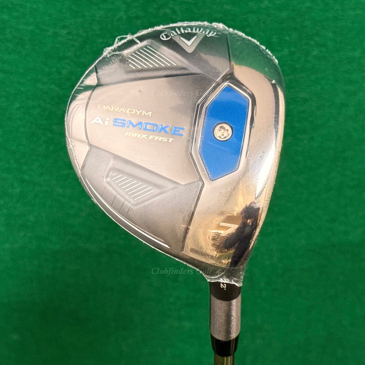 NEW Callaway Ai Smoke Max Fast 22° 7 Fairway Elements Chrome+ 7F5 ExStiff W/Hc