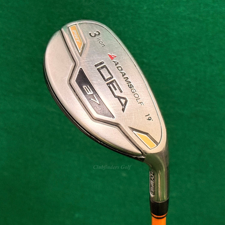 Adams Idea a7 19° Hybrid 3 Iron ProForce AxivCore Black 85 Graphite Stiff *Read*