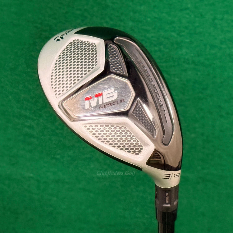 TaylorMade M6 Rescue 19° 3 Hybrid Fujikura Atmos 7S Graphite Stiff