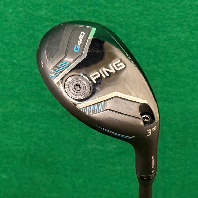 Ping G440 20° 3 Hybrid Ping Alta CB 70-S Graphite Stiff W/Hc