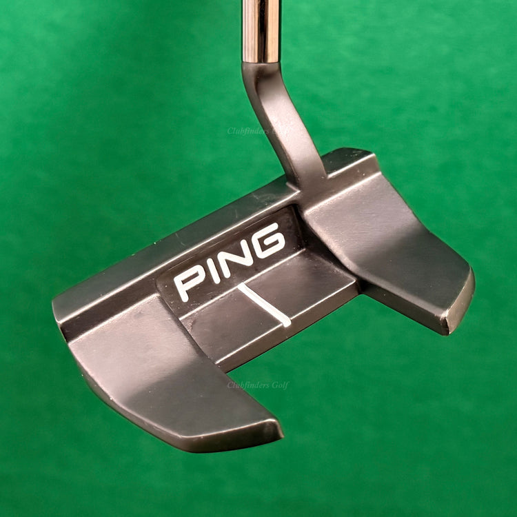 LH Ping Tyne 2021 4 35" Flow-Neck Mallet Putter Factory Steel