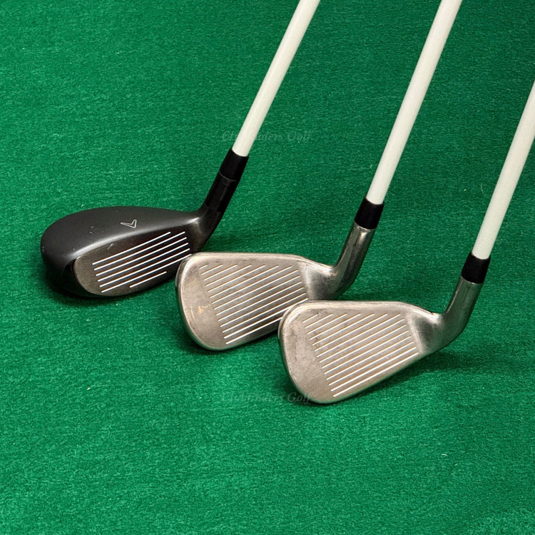 Lady Callaway Edge 5H, 6-SW Iron Set Mitsubishi ELDIO 40L Graphite Ladies w/HC