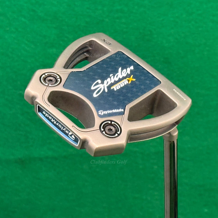 TaylorMade Spider Tour X #3 34.25" X3 Slant-Neck Putter KBS w/Super Stroke & HC