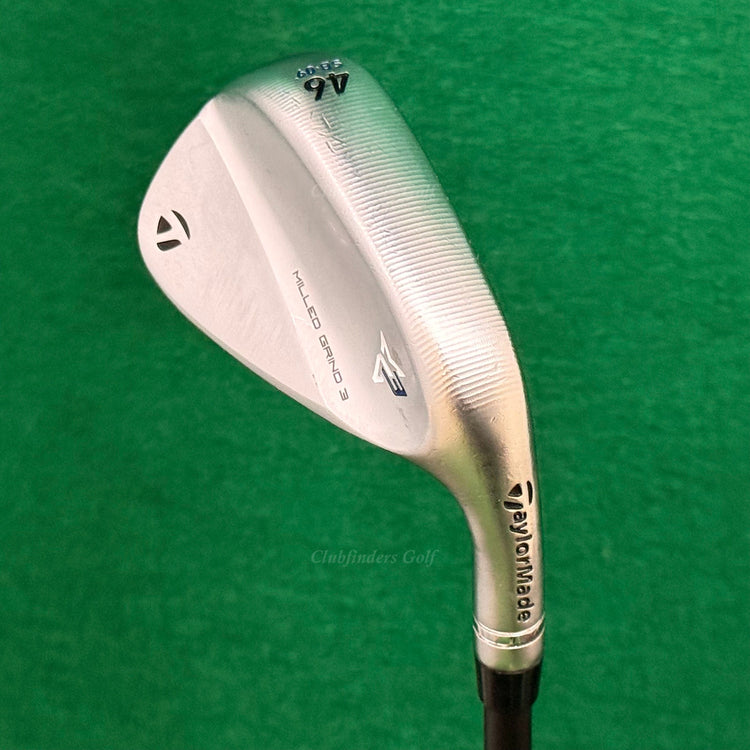 TaylorMade Milled Grind 3 MG3 Chrome 46-SB9 46° Pitching Wedge KBS TGI Graphite