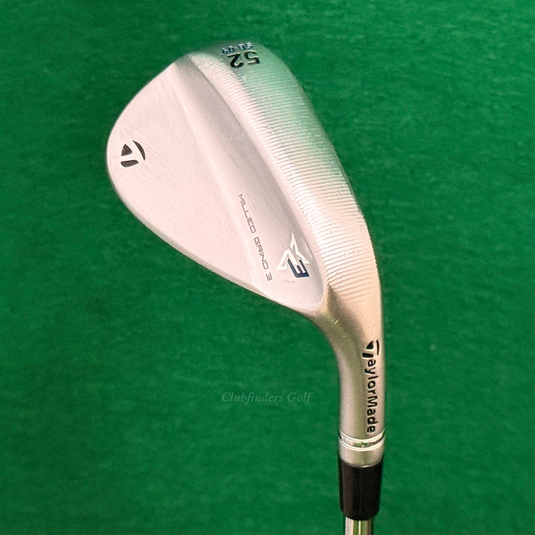 TaylorMade Milled Grind 3 MG3 Chrome 52-SB9 52° Gap Wedge DG S200 TI Stiff