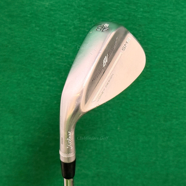 LH Titleist Vokey SM9 Chrome 48-10F 48° Pitching Wedge Vokey Design Wedge Flex