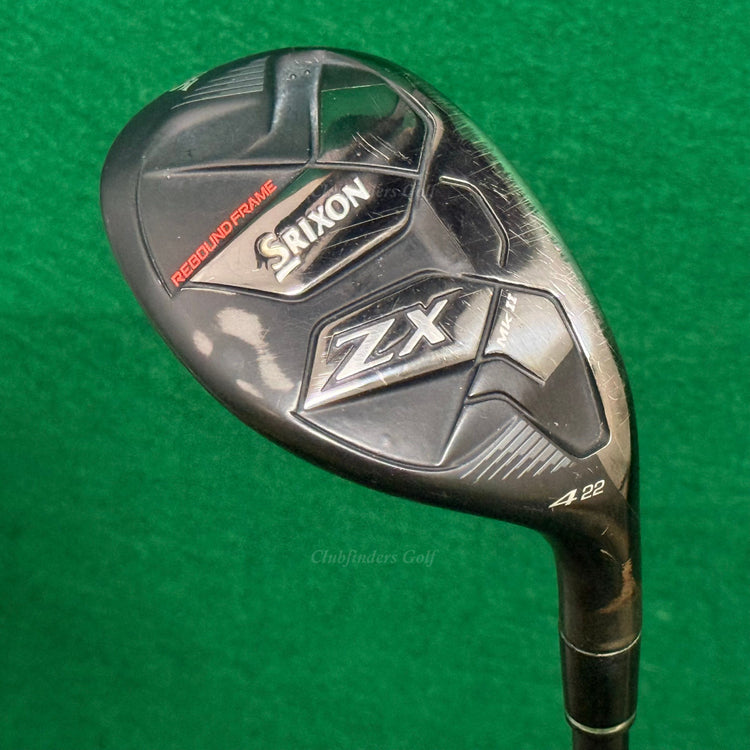 Srixon ZX MK II 22° 4 Hybrid UST Mamiya VTS Tour SPX 85H-S Graphite Stiff
