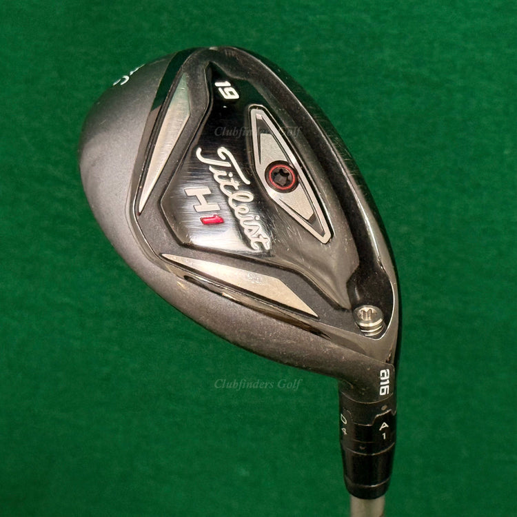 Titleist 816 H1 19° Hybrid Mitsubishi Diamana M+ 60 HY LITE Graphite Seniors