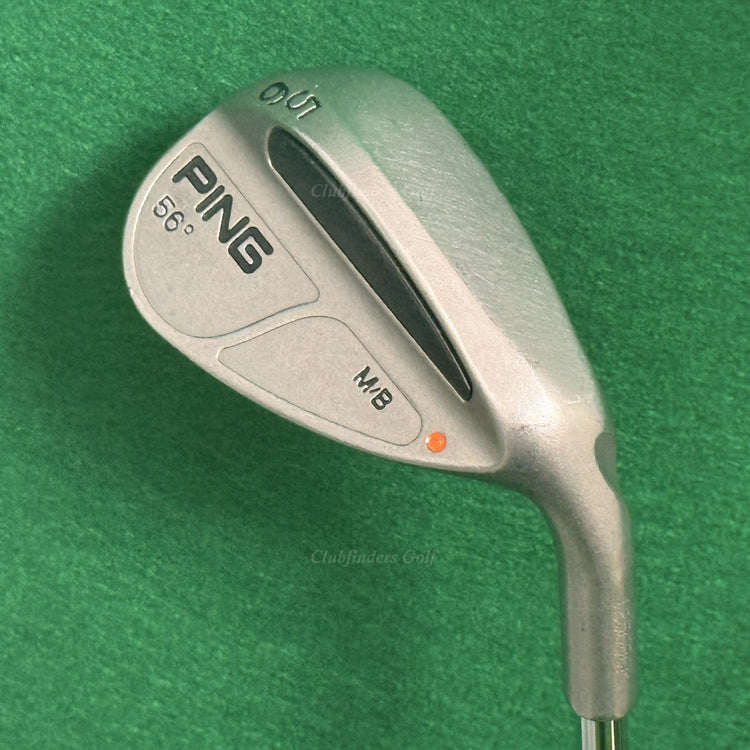 Ping M/B Orange Dot 56° Sand Wedge Stepped Steel Steel Wedge Flex